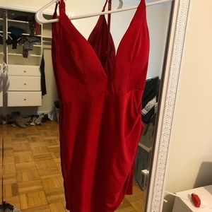 Red bodycon